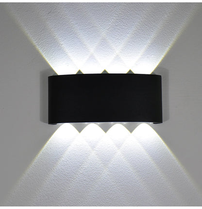 Up and Down LED Wall Lamp Waterproof IP65 Aluminium Interior Wall Light For Bedroom Living Room Corridor Indoor Outdoor Lighting