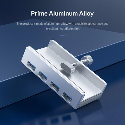 6-in-1 USB 3.0 HUB met voeding – hoge snelheid 5Gbps