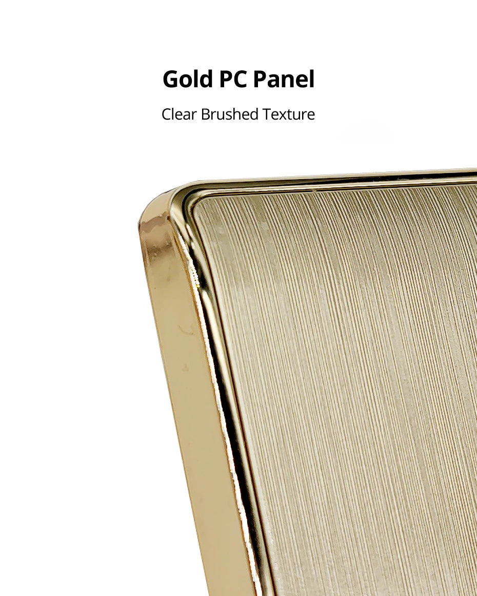 Wallpad Luxe 1–4-Gang Lichtschakelaar met Blauw LED & Geïntegreerd Stopcontact (TV/RJ45/TEL)