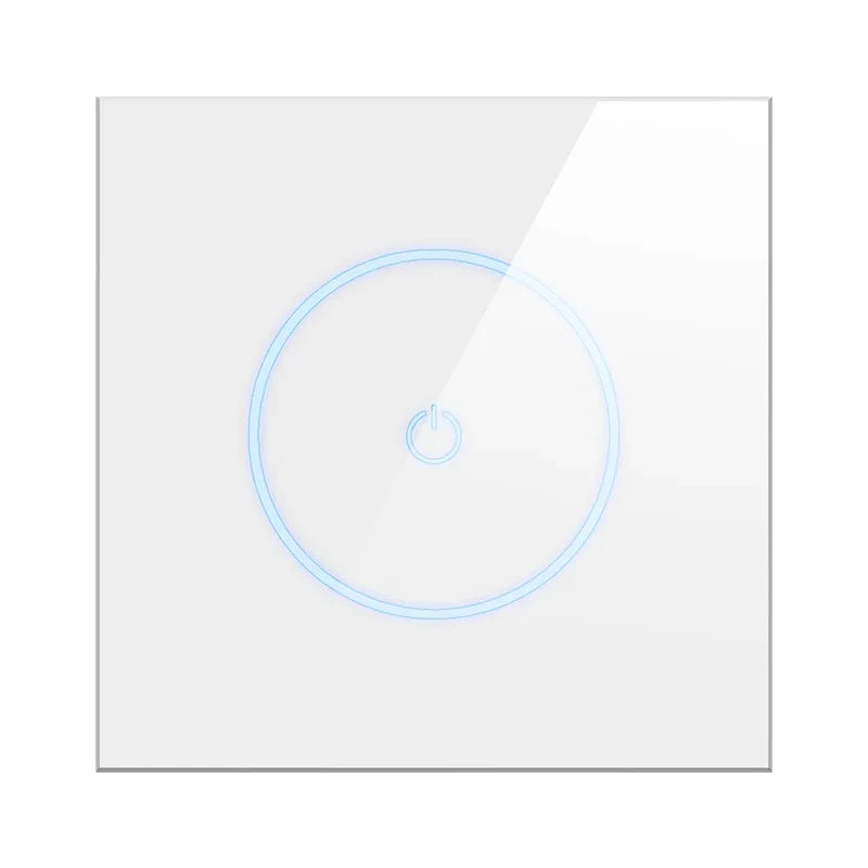 Tuya WiFi Smart Lichtschakelaar – 1/2/3-Gang Touchpaneel met App-bediening voor Alexa & Google Home