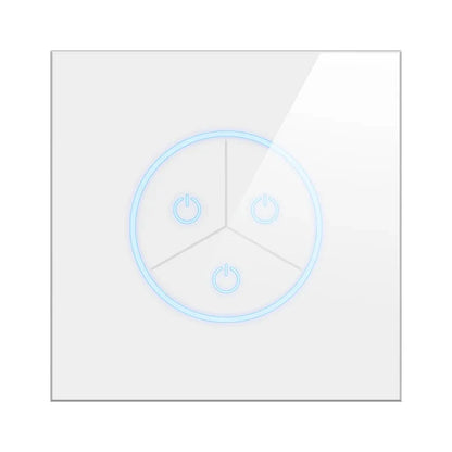 Tuya WiFi Smart Lichtschakelaar – 1/2/3-Gang Touchpaneel met App-bediening voor Alexa & Google Home