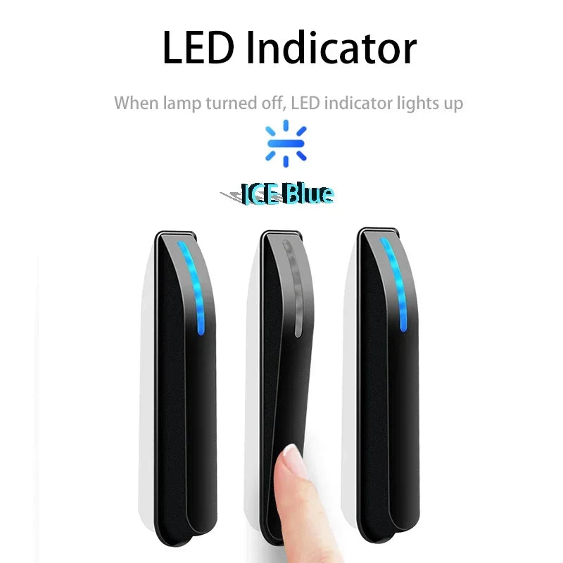 Wallpad Luxe Piano-knop Lichtschakelaar – 1–4 Gang, Gehard Glazen Paneel, 1/2-Weg