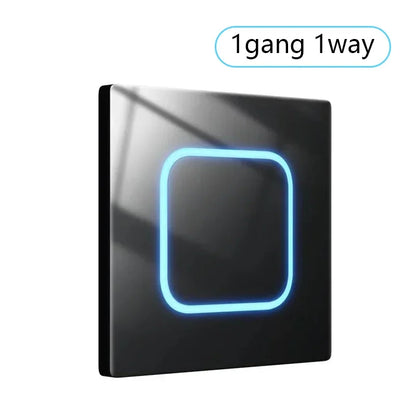 Depo Guye Glazen Lichtschakelaar – 1/2/3/4-Gang Touchpaneel met LED-indicator (110–250V)