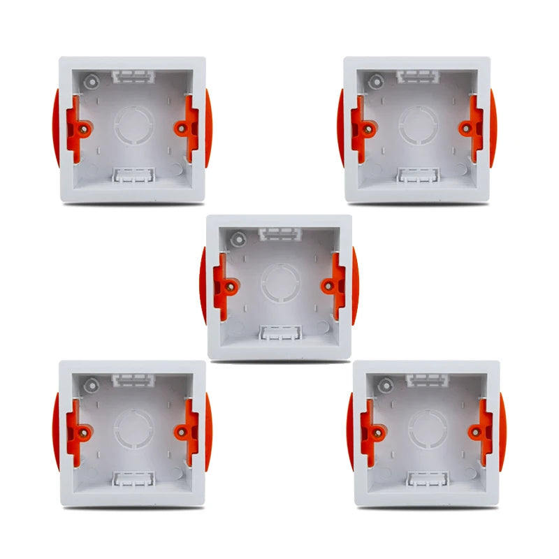 Wallpad Luxury Glass Light Switch – 1/2/3/4 Gang Round Design with LED Indicator (110–250V, 16A)